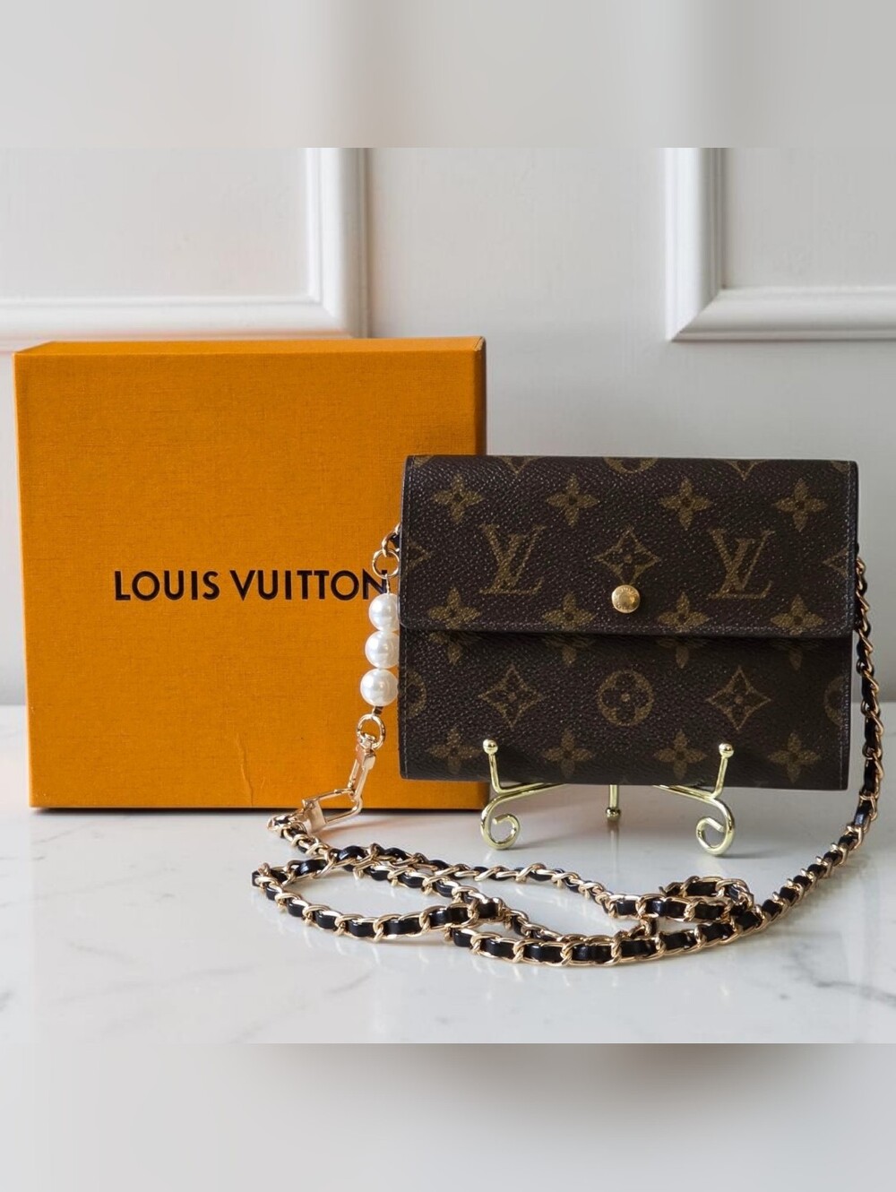 Louis Vuitton International Monogram Wallet Full Inclusion & COA